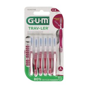 Gum Trav-Ler 1514 1,4Mm Brossette 6