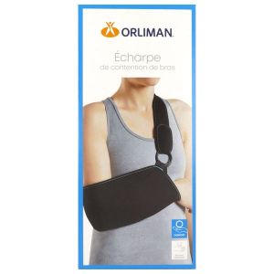 Orliman Echarpe De Contention De Bras Attelle Bleu T2 1