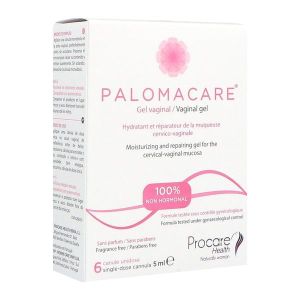 PAPILOCARE PALOMACARE GEL VAGINAL CANULE 5 ML 6