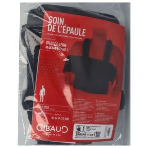 GIBORTHO BLOCAGE D'EPAULE Gilet blocage d'épaule pour immobilisation, taille unique, unité