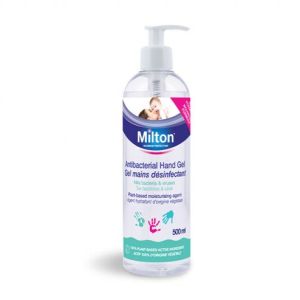 Milton Desinfectant Main Sans Eau Sans Rincage Gel Fl 500 Ml 1