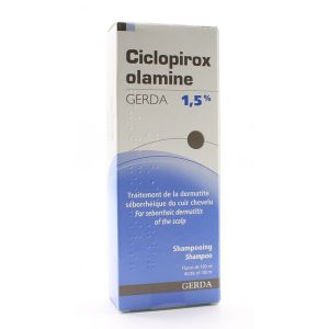 Ciclopirox Olamine Gerda 1,5 % Shampoing 100 Ml En Flacon