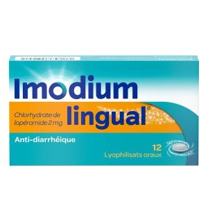 IMODIUMLINGUAL 2 MG LYOPHILISAT ORAL B/12
