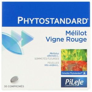 Pilège Phytostandard® - Mélilot / Vigne Rouge 30 comprimés