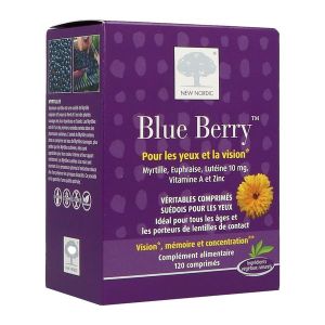 Blueberry Vision Et Fonctionnement Oculaire Optimal Comprime 120