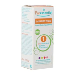 Puressentiel Huile Essentielle Bio Lavande Vraie Flacon 30 Ml 1