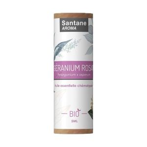 Santane Aroma Bio Geranium Rosat Huile Essentiel Fl Flacon 5 Ml 1
