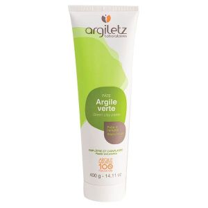 Argiletz Pâte Argile Verte Prête à l'emploi. Tube 400G