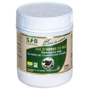 SFB Laboratoires Jus d'herbe de blé BIO - pot 200 g