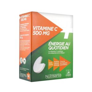 Nutrisante Nutrisanium Vitamine C 500 Mg Cpr A Croquer 24