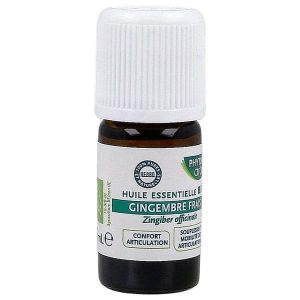PHYTOSUN AROMS GINGEMBRE HUILE ESSENTIELLE Complément alimentaire à base d'huile essentielle de gingembre, fl 5 ml