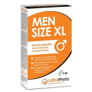 Labophyto MENSIZE XL TAILLE PENIS - cure taille du pénis - 60 gélules