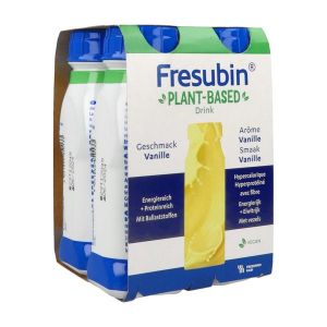 FRESUBIN PLANT BASED DRINK Denrée alimentaire destinée à des fins médicales spéciales, arôme vanille, 200 ml x 4