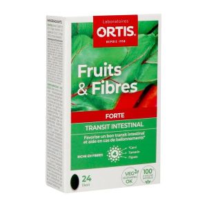 Ortis Fruits & fibres forte - 24 comprimés