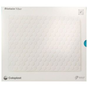 BIATAIN FIBER Pansement en fibre, très absorbant, stérile, 19 cm x 25 cm (ref. 3350701), bt 10