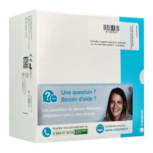 SENSURA MIO CLICK SUPPORT STANDARD Support porte-poche souple, système 2 pièces, 40 mm, découp de 25 mm à 35 mm (ref. 105040), bt 10