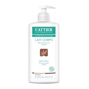 Cattier Lait corps adoucissant - coco et vanille BIO - 500 ml