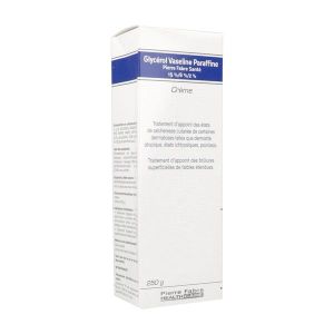 GLYCEROL VASELINE PARAFFINE PIERRE FABRE SANTE Crème 15 %/8 %/2 %, tube 250 g