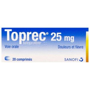 TOPREC 25 mg (kétoprofène) comprimés B/20