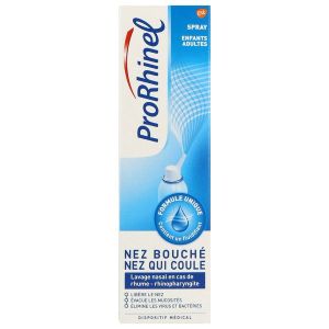 Prorhinel adultes enfants lavage nasal spray 100ml