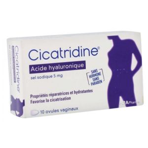 Cicatridine ovule vag gelu 10