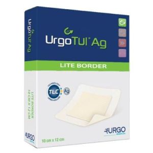 Urgotul Argent Lite Border Pansement 10*12 Cm 16