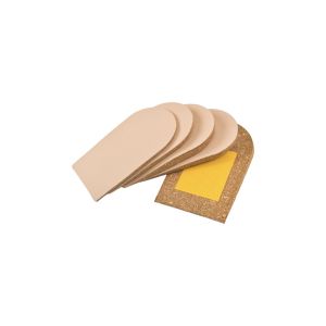 PODOREX COMPENSATION EN SIFFLET LIEGE CUIR EPAIS15MM T3 38/40 TALONNETTE 1