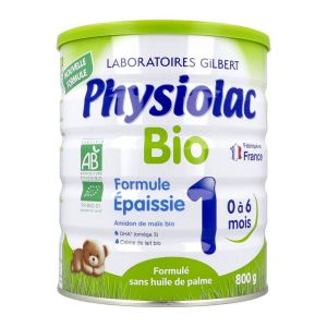 Physiolac Bio 1 Epaissie Certifie Bio Poudre 800 G 1