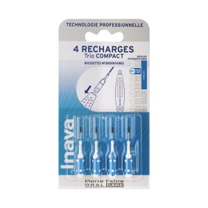 Inava Recharge Brossettes - Ref 272093 Blister Bleu 4