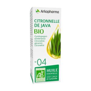 Arkoessentiel Huile Essentielle Citronnelle Bio Flacon 10 Ml 1