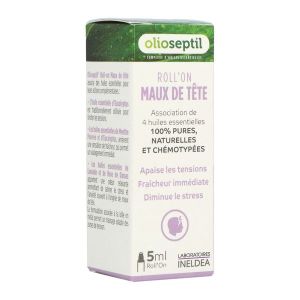 Olioseptil - Olioseptil Roll'on Maux de tête - étui 5 ml