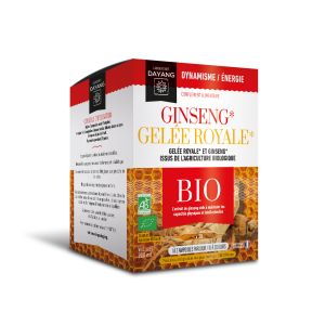 Dayang Ginseng gelée royale BIO - 20 ampoules