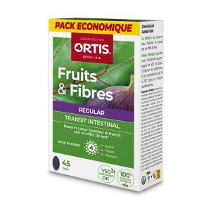 Ortis Fruits & fibres regular pack ECO - 45 comprimés