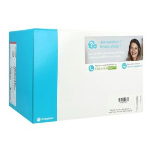 SENSURA MIO CLICK VISIO POCHE FERMEE MAXI Poche fermée, filtre intégré, système 2 pièces, textile neutre opaque, diamètre 50 mm (ref. 114099), bt 30