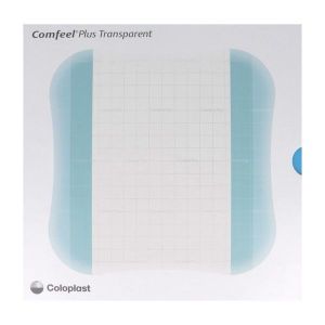 COMFEEL PLUS TRANSPARENT Pansement hydrocolloïde transparent, semiperméable, stérile, 18 cm x 18 cm (ref. 335180), bt 10