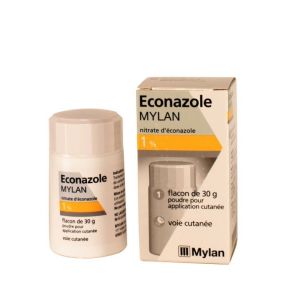 Econazole Mylan 1 % Poudre Pour Application Cutanee 30 G En Flacon Poudreur