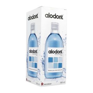 Alodont Solution Pour Bain De Bouche 1 Flacon(S) En Verre De 500 Ml Avec Gobelet(S) Doseur(S) Polypropylene