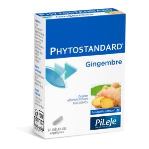 PILEJE Phytostandard® - Gingembre 20 gélules végétales