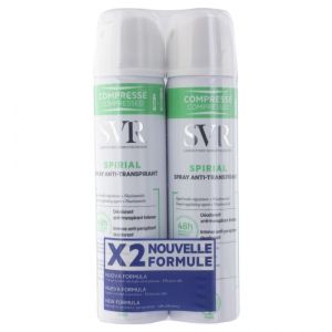 Svr Spirial Spray Anti-Transpirant 2X75Ml