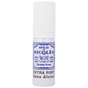RICQLES SPRAY Spray buccal mentholé sans alcool, sans sucre, spray