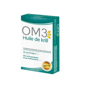 OM3 Huile de krill - 30 capsules