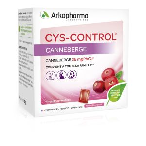 Cys-control® MÉDICAL sachets 20 sachets