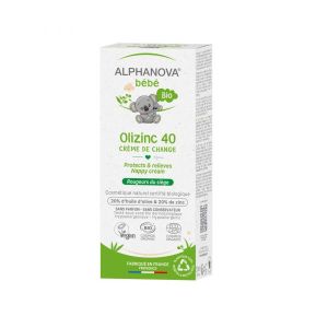 Alphanova Olizinc, Crème de change BIO - 50 g