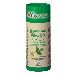 Ayur-vana Gymnema sylvestris - flacon de 60 gélules végétales