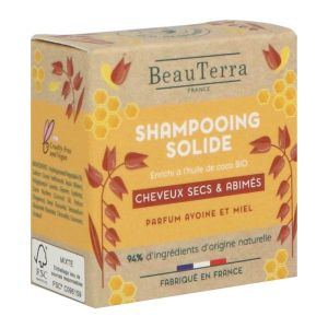 Beauterra Savon Solide Cheveux Secs Pain 75 G 1