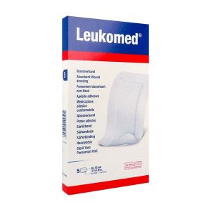 LEUKOMED Pansement multiextensible stérile, adhésif 4 côtés, 8 cm x 15 cm (ref. 72380-26), bt 5