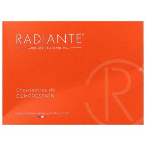 RADIANTE BAS JARRET JARFIX MICROVOILE CLASSE 2 NATUREL MOYEN TAILLE T3 2