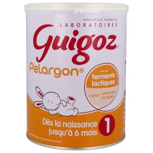 GUIGOZ 1 PELARGON Lait pour nourrisson 1er âge, bt 780 g
