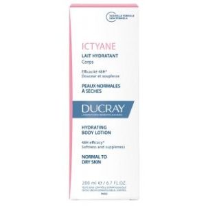 DUCRAY ICTYANE Lait hydratant corps peaux normales a seches 200ml