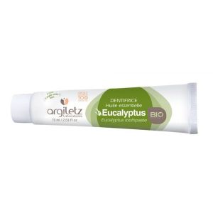 Argiletz Dentifrice eucalyptus Bio - 75 ml
